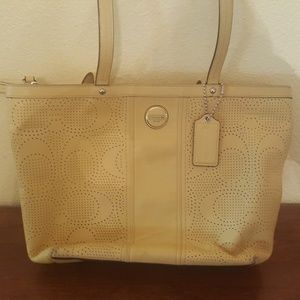 Yellow Coach purse